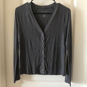 AE soft and sexy ribbed top